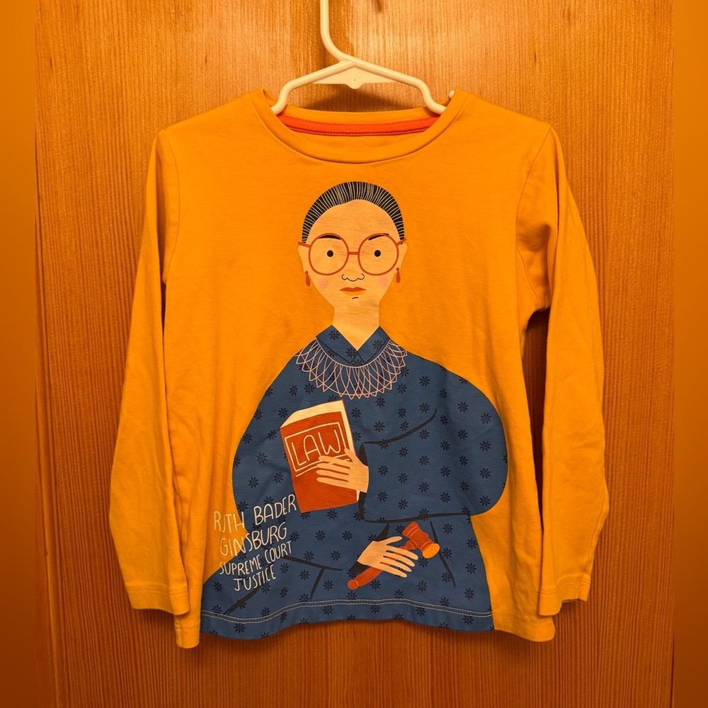 Piccolina Ruth Bader Ginsberg Long Sleeve Shirt